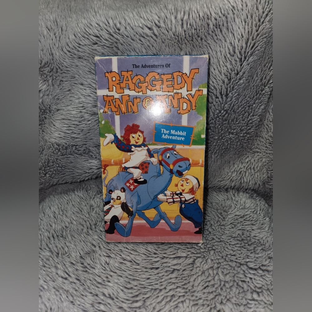 Rare Raggedy Ann Andy VHS Videotape Adventure